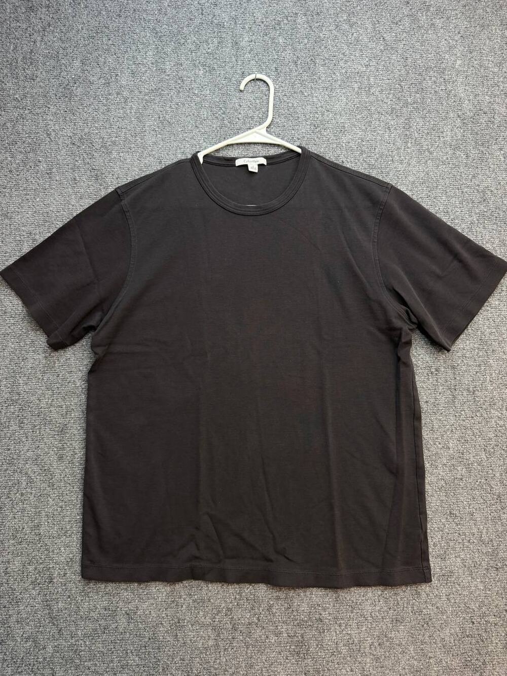 Calvin Klein Women’s L Dark Brown Crew Neck Short Sleeve T-Shirt